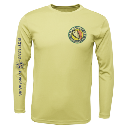 Siesta Key Snapper Long Sleeve UPF 50+ Dry-Fit Shirt