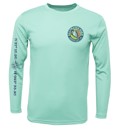Siesta Key Snapper Long Sleeve UPF 50+ Dry-Fit Shirt