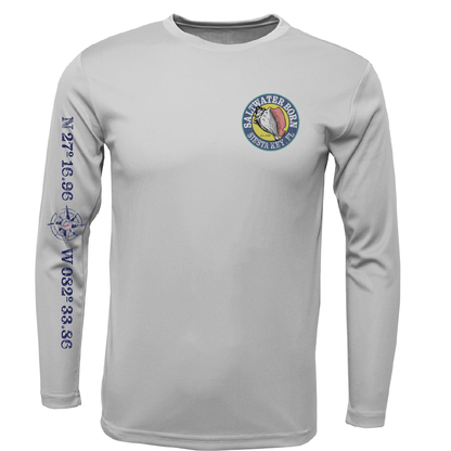 Siesta Key Sailfish Long Sleeve UPF 50+ Dry-Fit Shirt