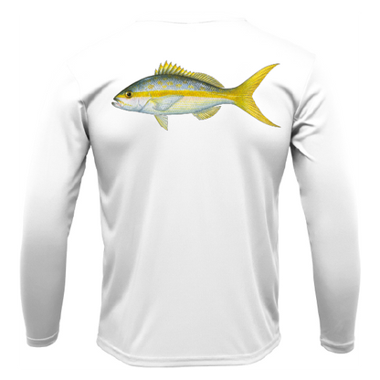 Siesta Key Yellowtail Long Sleeve UPF 50+ Dry-Fit Shirt