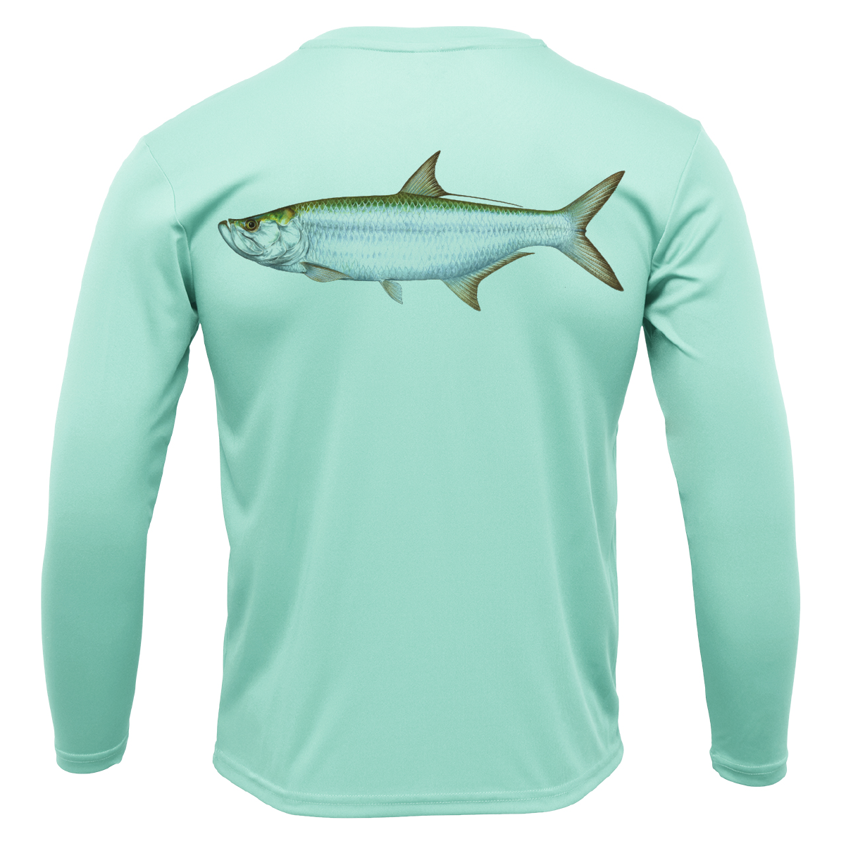 Tampa, FL Tarpon Long Sleeve UPF 50+ Dry-Fit Shirt
