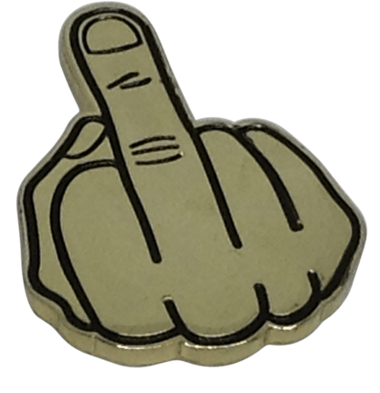 Middle Finger Ball Marker & Hat Clip by ReadyGOLF