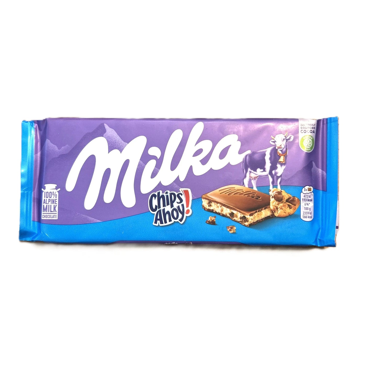 Milka Chips Ahoy Chocolate Bar – European Favorite (Germany)