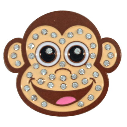 Monkey Crystal Ball Marker & Hat Clip by ReadyGOLF