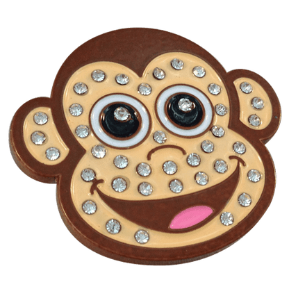 Monkey Crystal Ball Marker & Hat Clip by ReadyGOLF