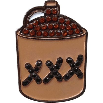Moonshine Jug XXX Crystal Ball Marker & Hat Clip by ReadyGOLF