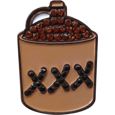 Moonshine Jug XXX Crystal Ball Marker & Hat Clip by ReadyGOLF