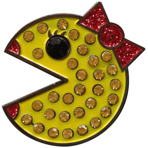 Ms. Arcade Crystal Ball Marker & Hat Clip by ReadyGOLF