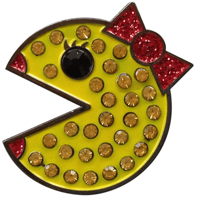 Ms. Arcade Crystal Ball Marker & Hat Clip by ReadyGOLF
