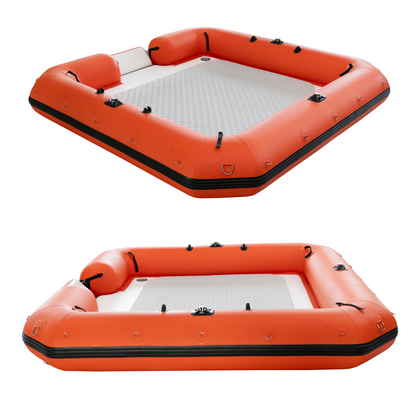 Nautiqua | STARFISH | Inflatable Fishing Romantic Floating Tent/Raft