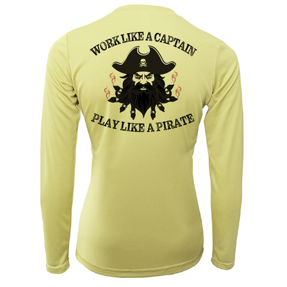 Tampa Bay Blackbeard Women's Long Sleeve UPF 50+ Dry-Fit Shirt
