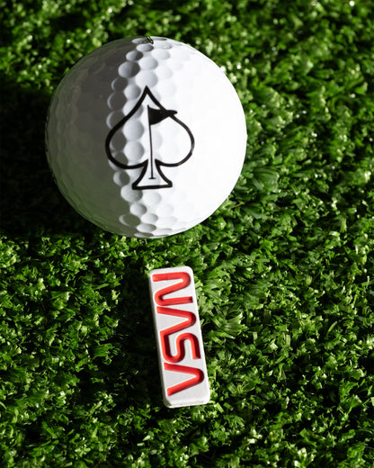 NASA "Worm" Ball Marker