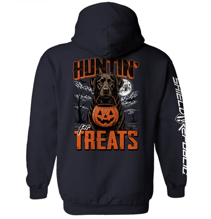 Huntin' For Treats Chocolate Lab