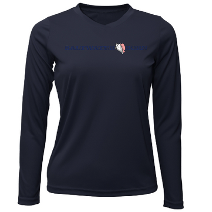 Columbus Day Ship Women's Long Sleeve UPF 50+ Dry-Fit Shirt