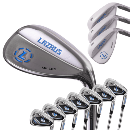 Lazrus Golf Wedges Set or Individual - Forged 50, 54, 58 | Gap, Sand, Lob Wedge (Right Hand)