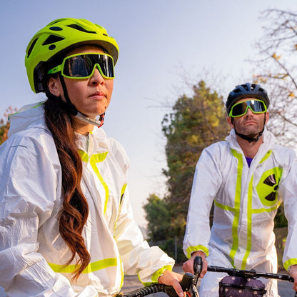 "Nuclear Gnar” Wrap Gs Polarized Sunglasses