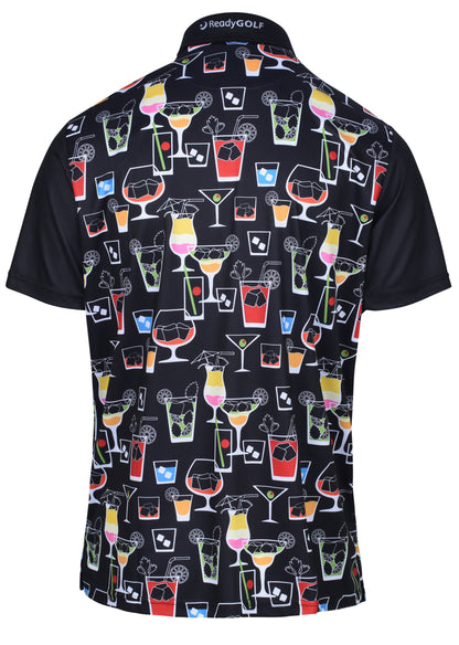 On the Rocks Mens Golf Polo Shirt by ReadyGOLF