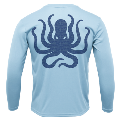 Texas Freshwater Born Kraken Girl's Long Sleeve UPF 50+ Dry-Fit Shirt