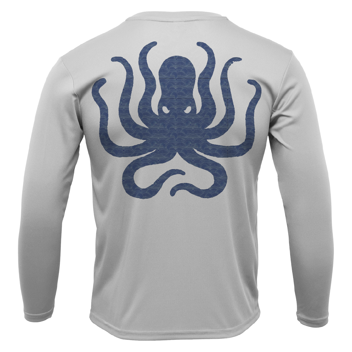 Key West, FL Kraken Men's Long Sleeve UPF 50+ Dry-Fit Shirt
