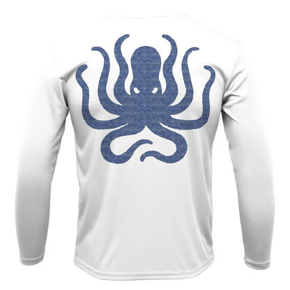 Florida Freshwater Born Kraken Boy's Long Sleeve UPF 50+Dry-Fit Shirt
