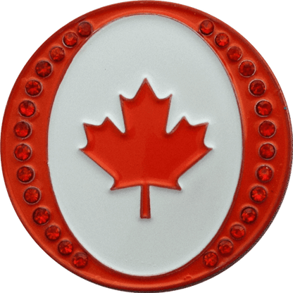 Oh Canada Crystal Ball Marker & Hat Clip | ReadyGOLF