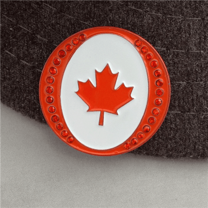 Oh Canada Crystal Ball Marker & Hat Clip | ReadyGOLF