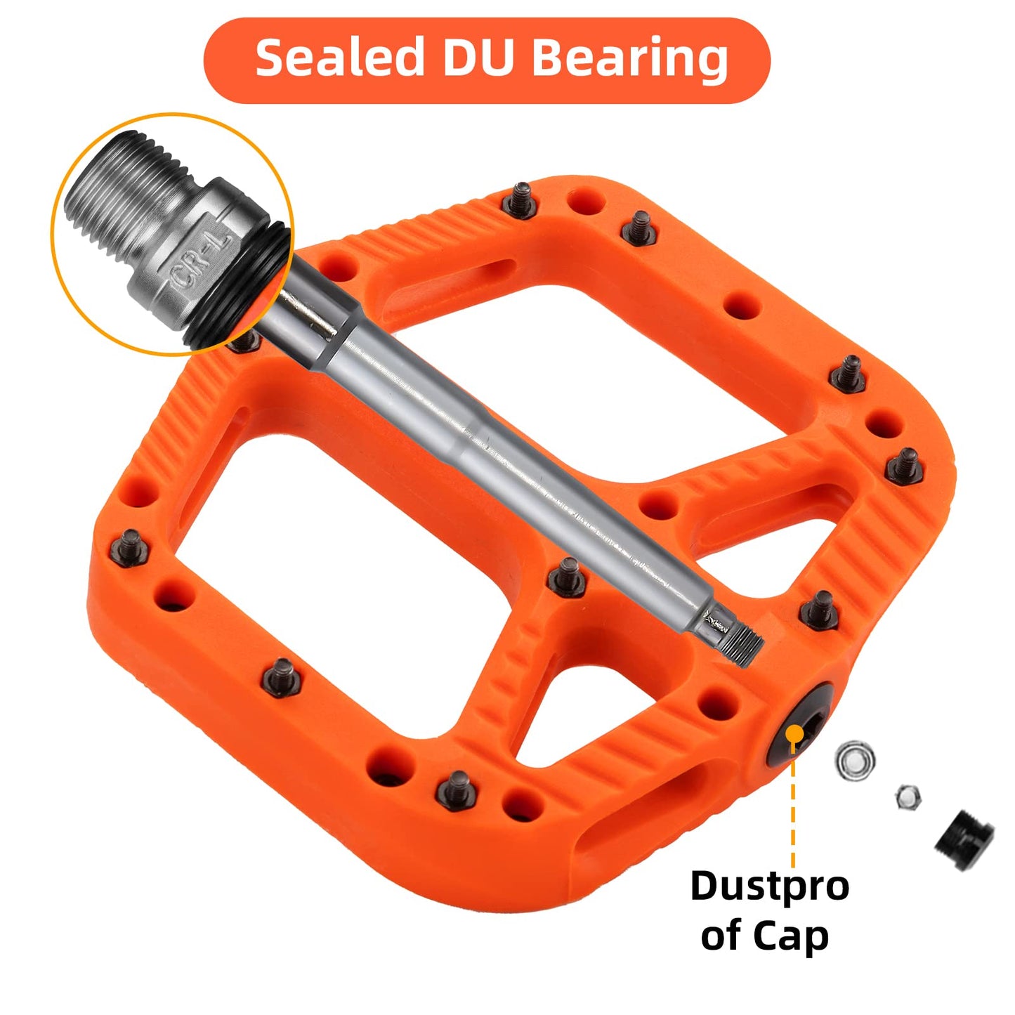 Nylon Platform Pedals