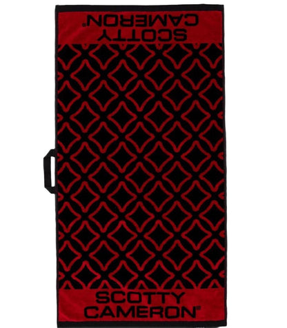 Scotty Cameron Golf Towel Pistolini Plus Red/ Black