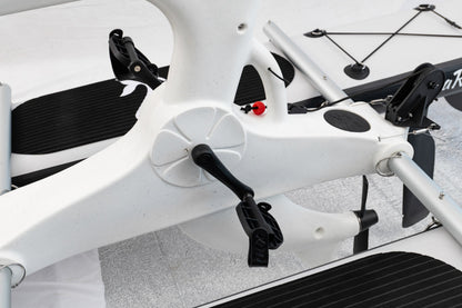Nautiqua | BORACAY | Premium Catamaran Style Water Bike with Front Pad | 1 Person