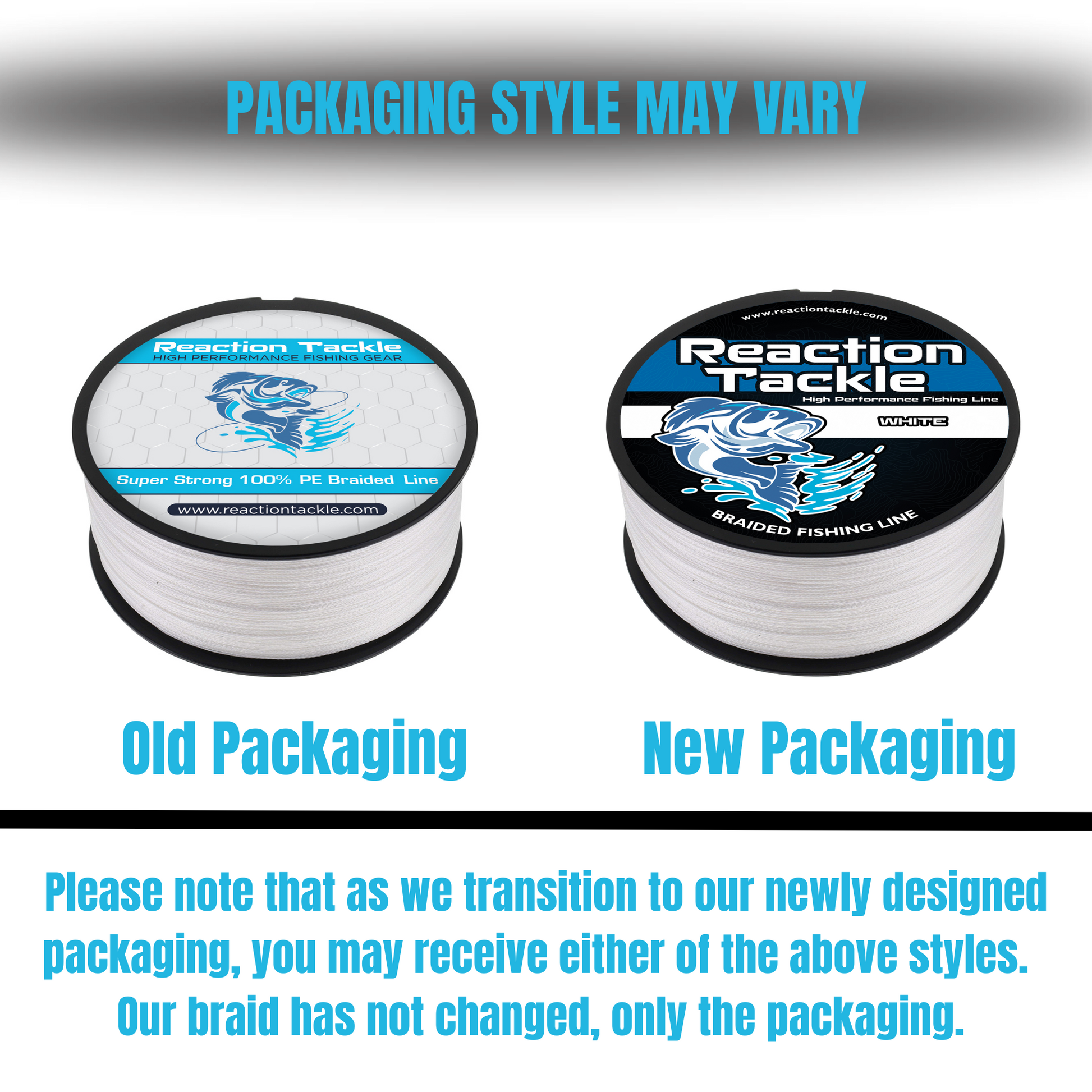 Reaction Tackle Braided Fishing Line