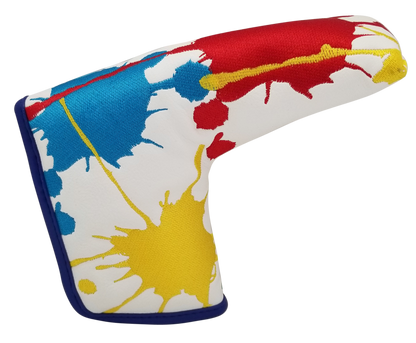 Paint Balls Embroidered Blade Putter Cover by ReadyGOLF