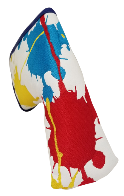 Paint Balls Embroidered Blade Putter Cover by ReadyGOLF
