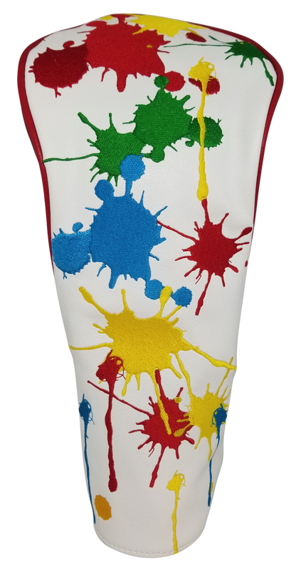 Paint Balls Embroidered Driver Headcover by ReadyGOLF
