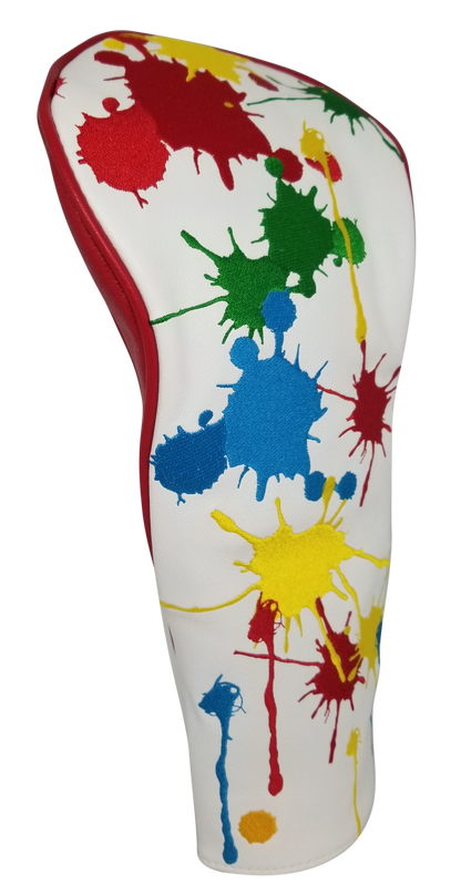 Paint Balls Embroidered Driver Headcover by ReadyGOLF