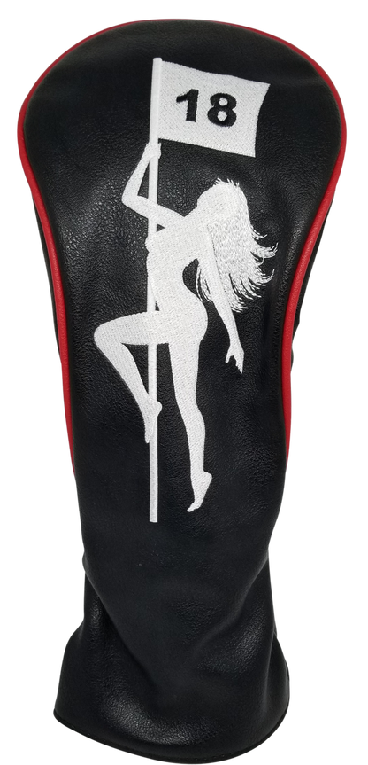 Pole Dancer Embroidered Driver Headcover by ReadyGOLF