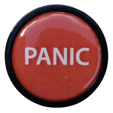 Panic Button Ball Marker &amp; Hat Clip by ReadyGOLF