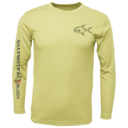 Clean Permit Long Sleeve UPF 50+ Dry-Fit Shirt