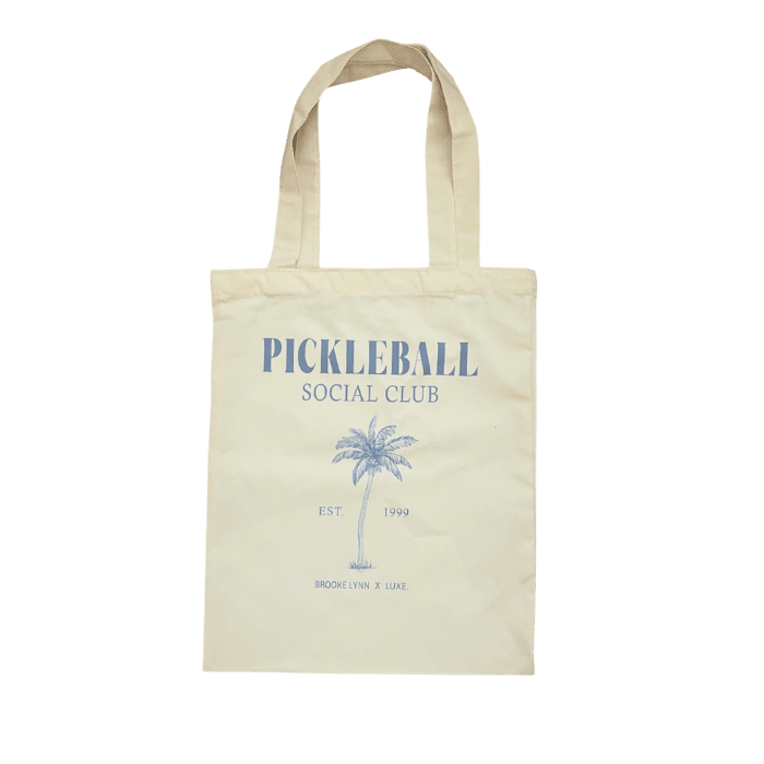 Pickleball Social Club Tote Bag