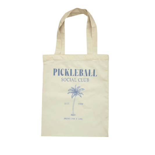 Pickleball Social Club Tote Bag