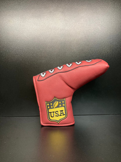 Pigskin Leather Football Headcover