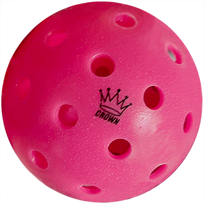 CROWN PICKLEBALL - High-Performance OUTDOOR Pickleballs (100-PACK CHERRY)