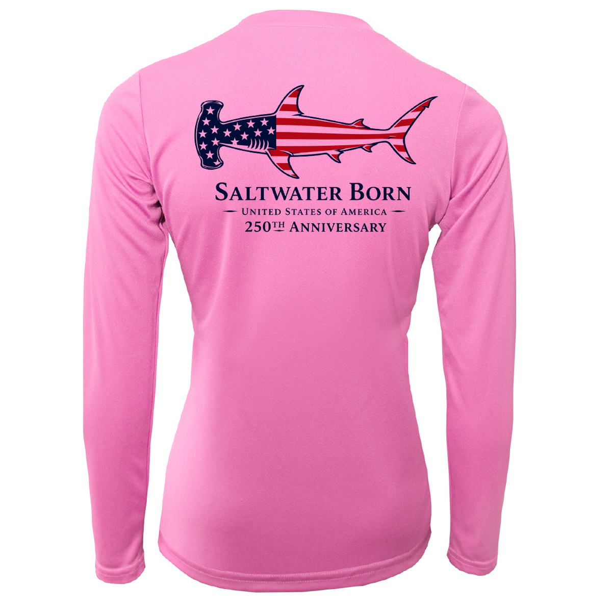 250th Anniversary Hammerhead Women's Long Sleeve UPF 50+ Dry-Fit Shirt