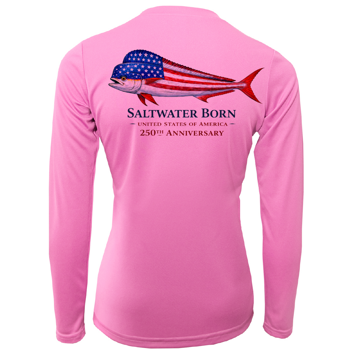 250th Anniversary Action Mahi Women's Long Sleeve UPF 50+ Dry-Fit Shirt