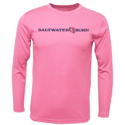 Long Island, NY Signs Men's Long Sleeve UPF 50+ Dry-Fit Shirt
