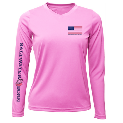 250th Anniversary Hammerhead Women's Long Sleeve UPF 50+ Dry-Fit Shirt