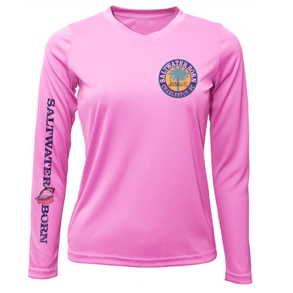 Charleston, SC Kraken Palmetto Logo Women's Long Sleeve UPF 50+ Dry-Fit Shirt