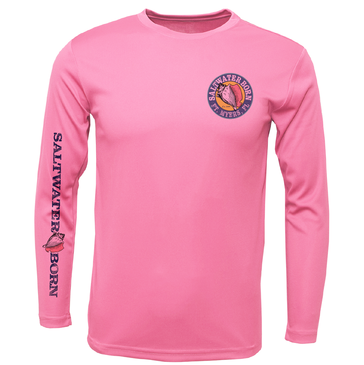 Fort Myers, FL Kraken Men's Long Sleeve UPF 50+ Dry-Fit Shirt