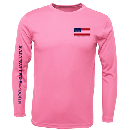 250th Anniversary Action Mahi Men's Long Sleeve UPF 50+ Dry-Fit Shirt