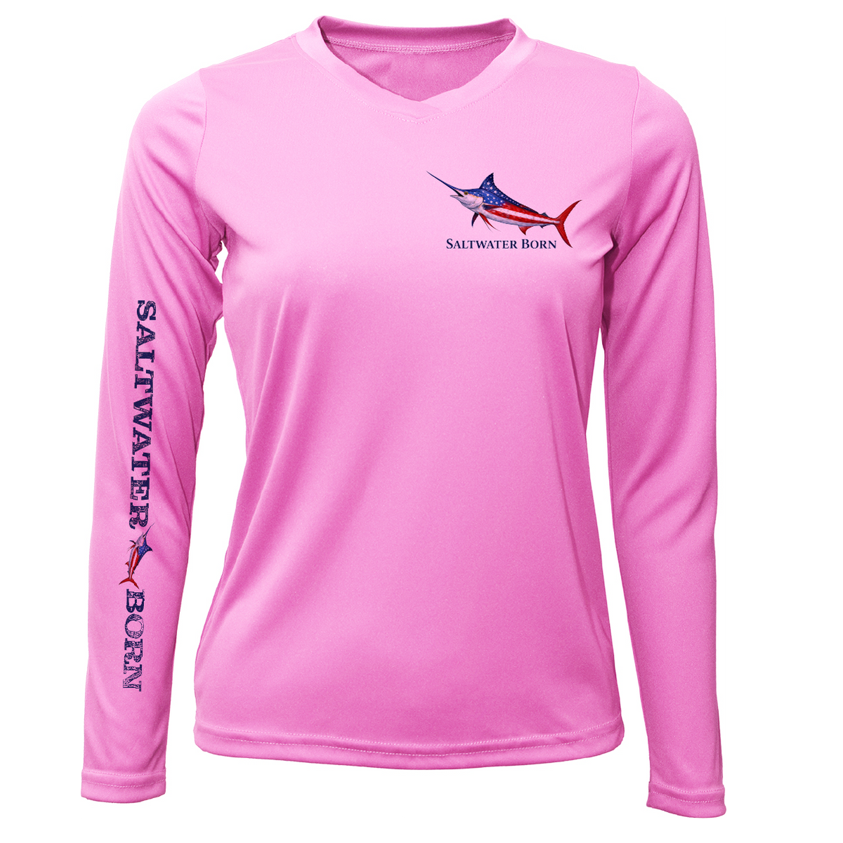 250th Anniversary Action Marlin Women's Long Sleeve UPF 50+ Dry-Fit Shirt