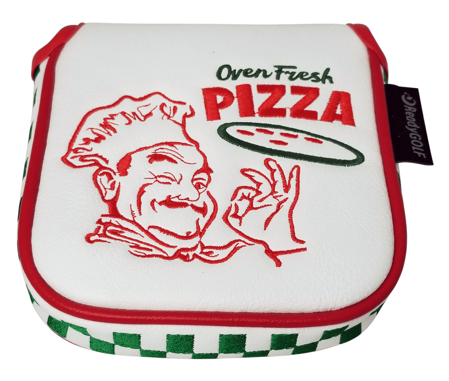 Ai-ONE Square 2 Square Max Center-Shafted Putter Cover by ReadyGOLF - Pizza Box
